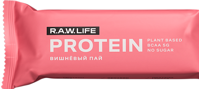 Батончик орехово-фруктовый R.A.W. LIFE Protein Bar / Вишневый пай