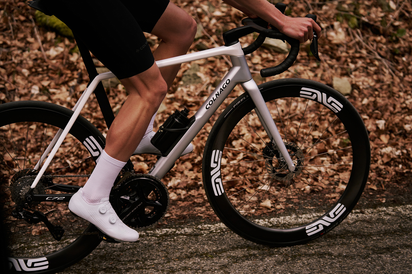 Colnago C72 Dura-Ace Di2 Fulcrum Sharq 57 HFWS / Белый-Серебристый