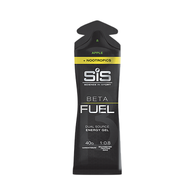 Гель энергетический SiS BETA FUEL + NOOTROPICS, вкус Яблоко, 60 мл.