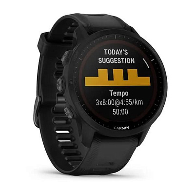 Часы Garmin Forerunner 955 Solar, EMEA  / Черный