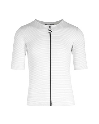 Термомайка с коротким рукавом Assos Assosoires Summer SS Skin Layer / Белый