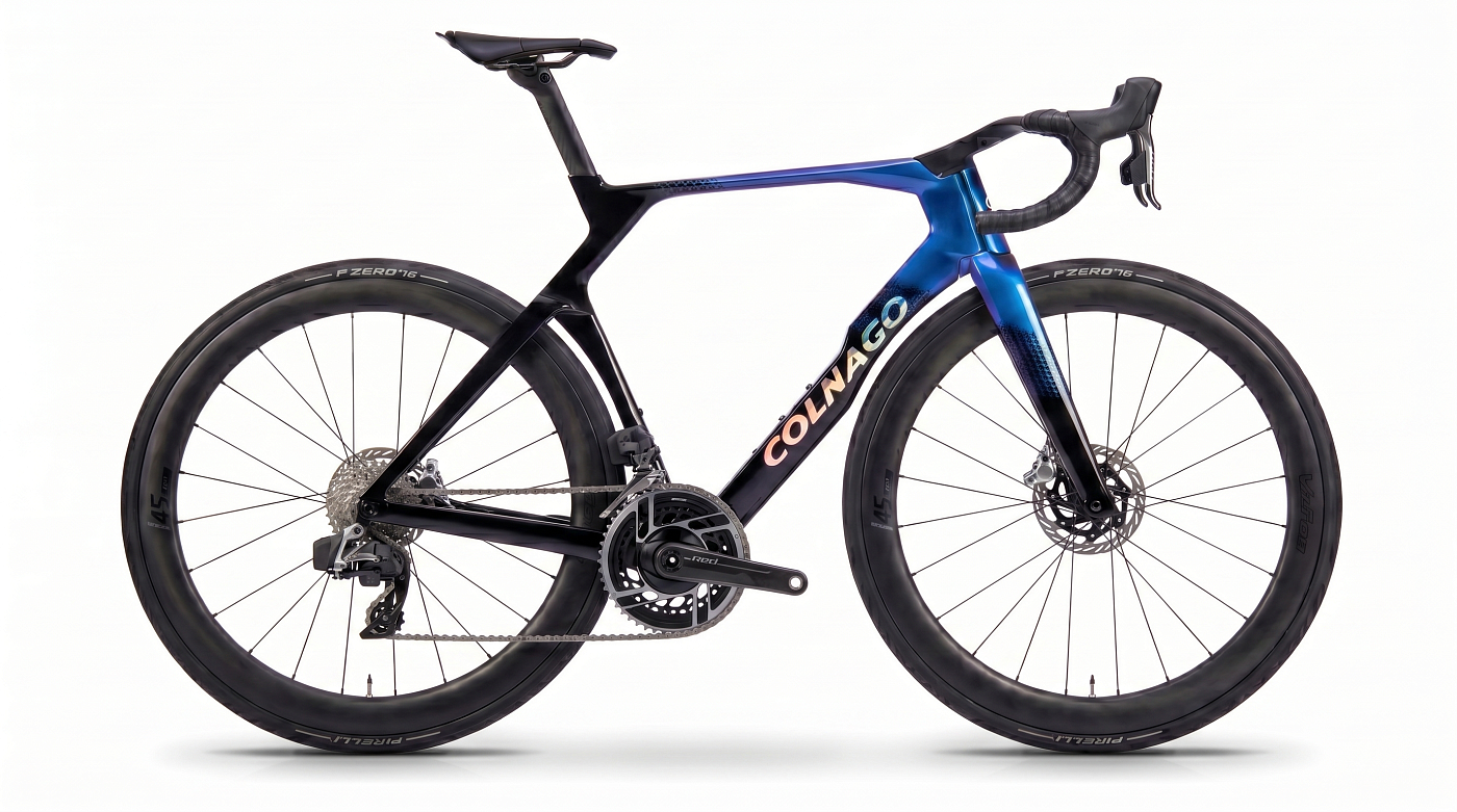 Colnago Y1Rs Red E1 eTap AXS PM Vision SC45 YSBO / Черный-Фиолетовый