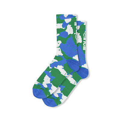 Носки Cinelli Socks Global Cycling Green
