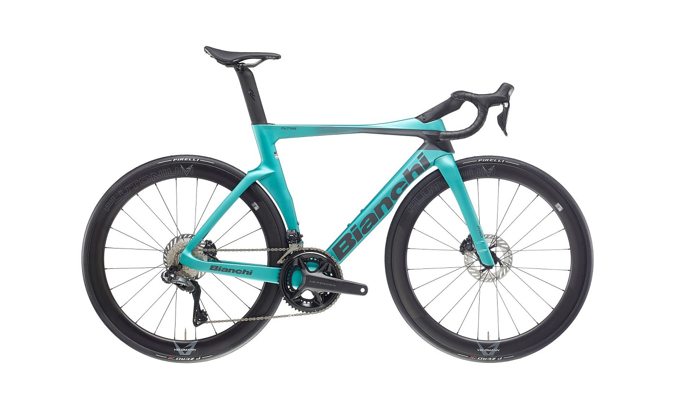 Bianchi Oltre Pro Force eTap AXS E1 PM ZF / Матовый Целесте-Серый