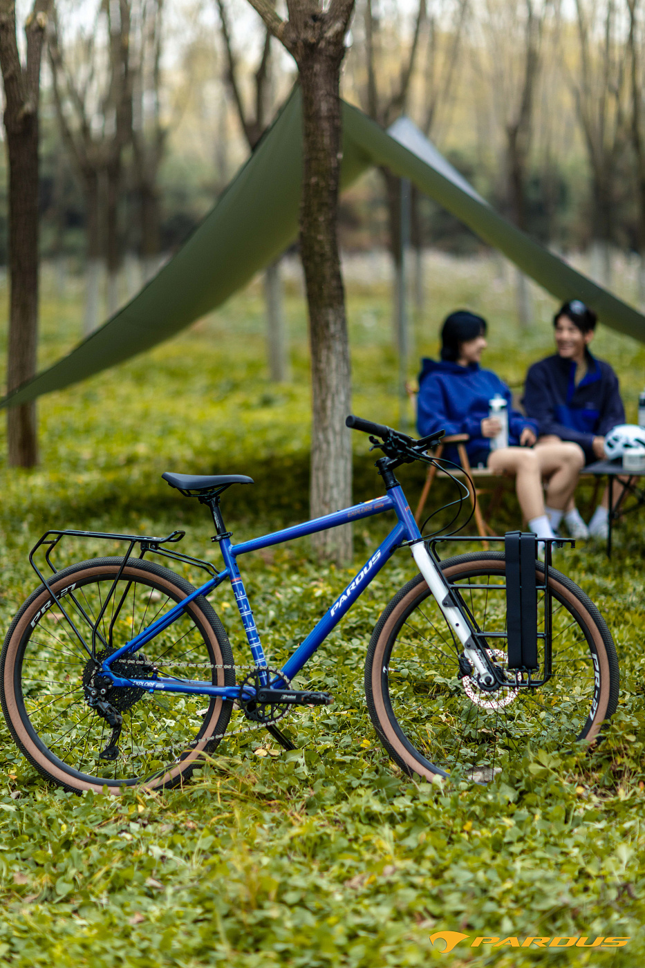 Pardus Explore Sport Urban 27.5" Disc Deore 2023 / Коричневый