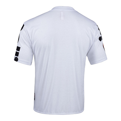 Гравийная/МТБ футболка джерси Cinelli Gravel Tech Tee SS / Белый-Черный