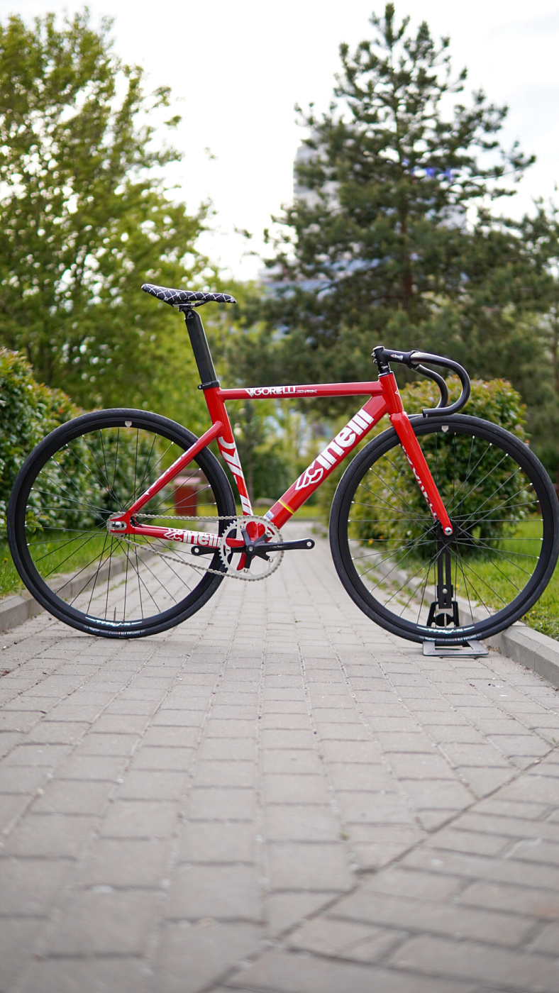 Cinelli Vigorelli Shark X-Press Rim / Красный