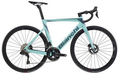 Bianchi Oltre Race Disc 105 Di2 12v R400 / Целесте