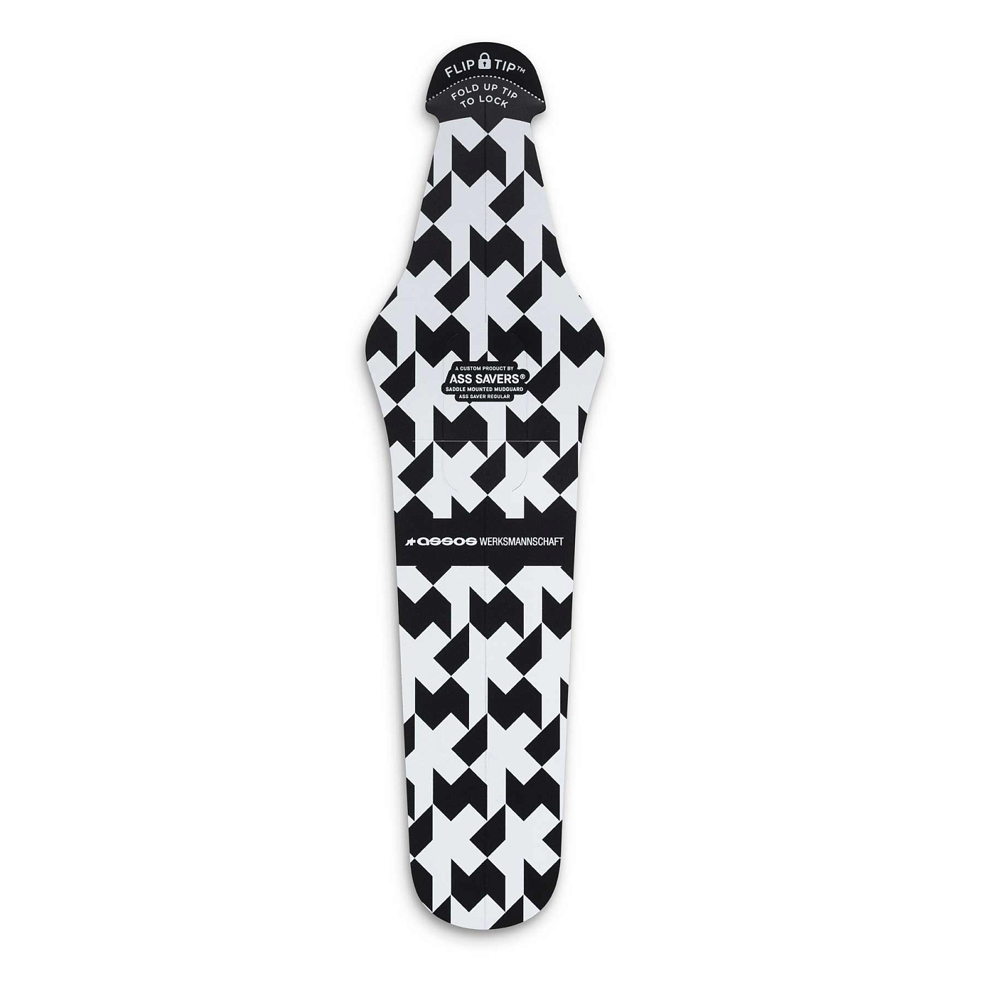 Крыло заднее ASSOS Mud Guard Monogram / Черный