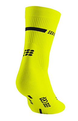 Женские спортивные компрессионные носки CEP Short Socks 3.0 / Желтый