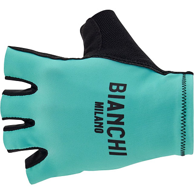 Велоперчатки Santini Bianchi Milano Classic Gloves / Целесте