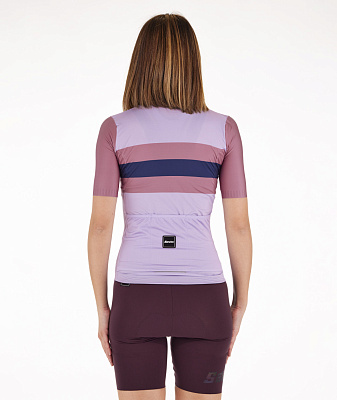 Веломайка женская Santini Eco Sleek Bengal Women's Jersey / Фиолетовый