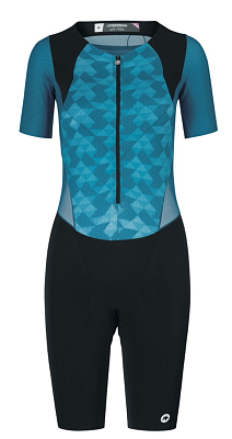 Трисьют женский Assos Triator Women SS Speedsuit / Голубой