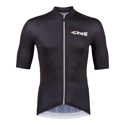 Велосипедная джерси Cinelli Tempo Jersey / Черный