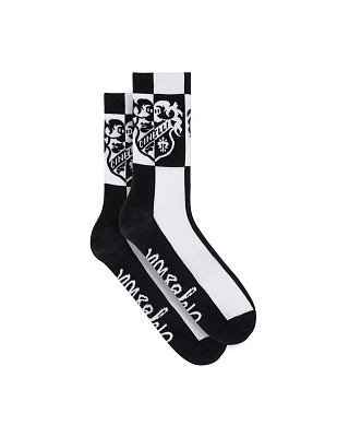 Носки Cinelli Socks Crest Black'N'White-Pastori / Черный-Белый