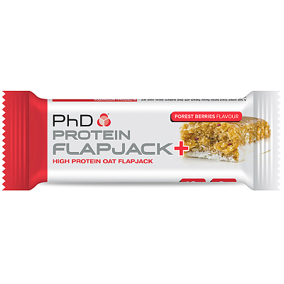 PhD Flapjack Bar, протеиновый батончик, вкус Лесные ягоды, 75 гр.