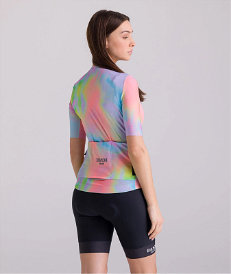 Веломайка Santini Bianchi Milano Pop Unisex Jersey / Мультицвет