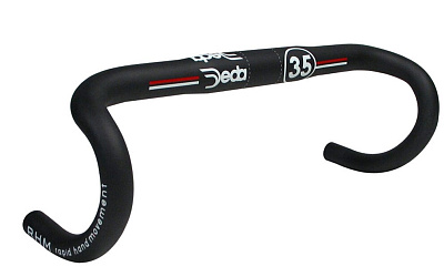 Руль DEDA Elementi M35 RHM Handlebar 7070 / Черный-Красный