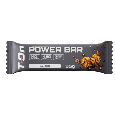 Протеиновый батончик T-ON POWER BAR / 35г / Грецкий орех-шоколад