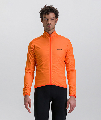 Ветровка Santini Nebula Wind Jacket / Оранжевый