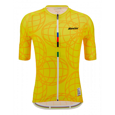 Веломайка Santini Goodwood 1982 - UCI SS Cycling Jersey / Желтый-Оранжевый