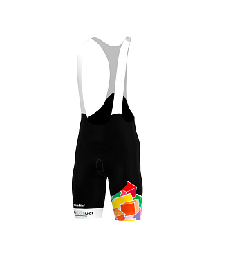 Велошорты Santini Mapei UCI 30 Bib-Shorts / Черный