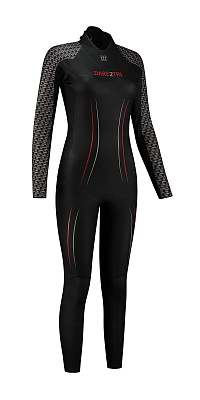 Гидрокостюм для триатлона женский Dare2Tri Mach3 0.7 Wetsuit