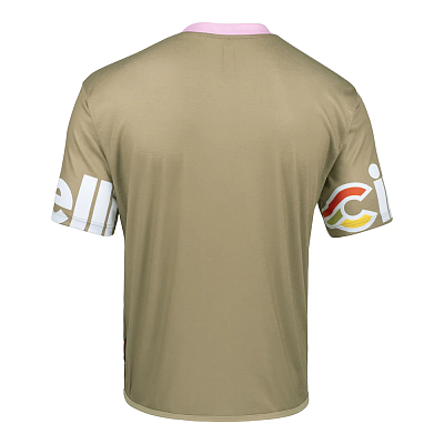 Гравийная/МТБ футболка джерси Cinelli Gravel Tech Tee SS / Золотой-Розовый