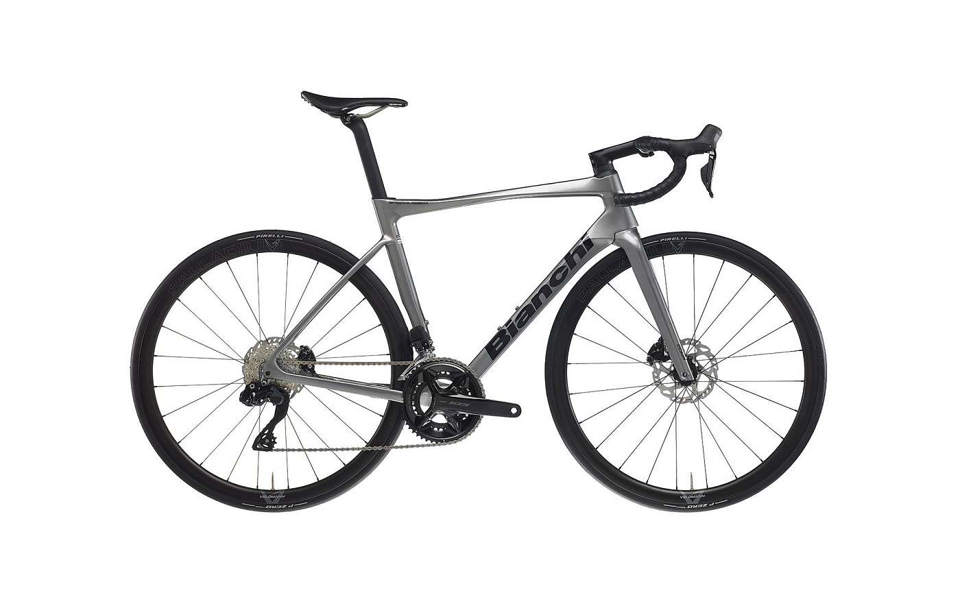Bianchi Specialissima Comp Rival eTap AXS MF / Серый-Черный