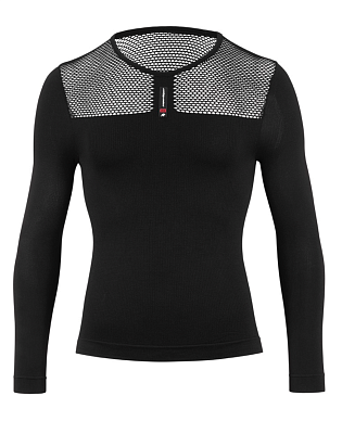 Термомайка с длинным рукавом мужская Assos Superleger Long Sleeve Baselayer / Черный