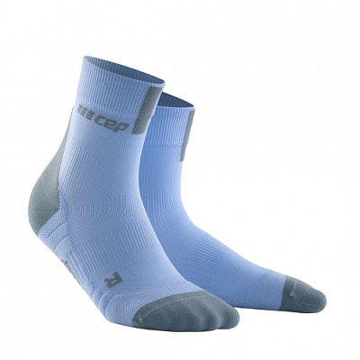 Женские спортивные компрессионные носки CEP Short Socks 3.0 / Небесный
