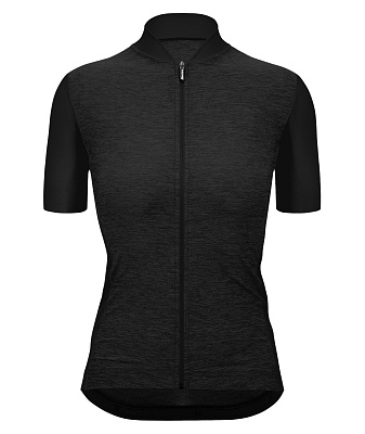 Веломайка женская Santini Colore Puro Women's SS Cycling Jersey / Черный