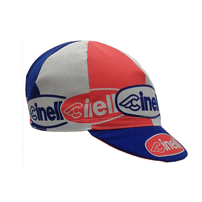 Велокепка Cinelli Cap Oval / Красный-Синий