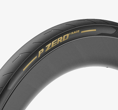 Покрышка Pirelli P Zero Race / Черный-Золотой