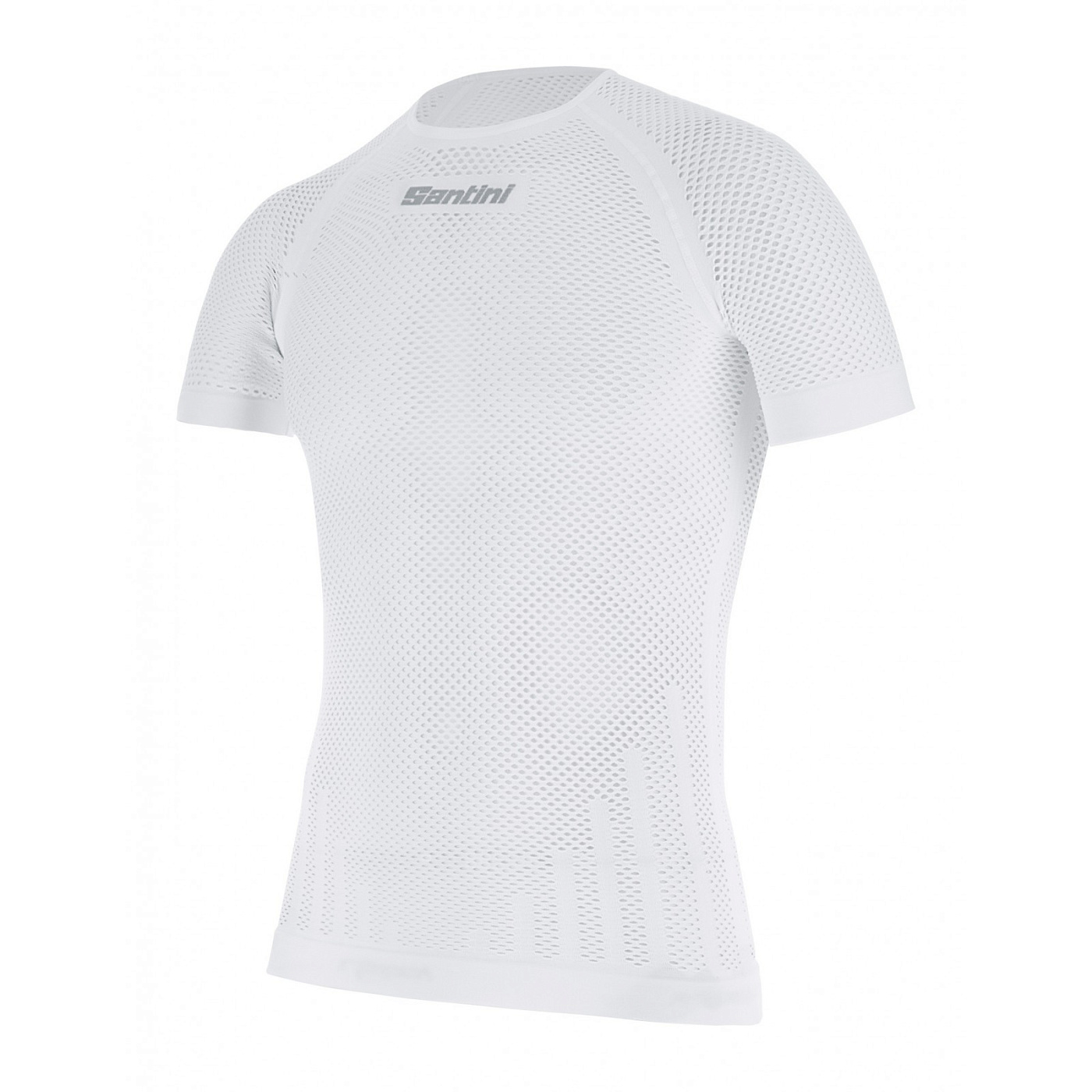 Термомайка с коротким рукавом Santini Rete SS Baselayer / Белый