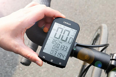 Беспроводной GPS велокомпьютер Cycplus M1 16 функций