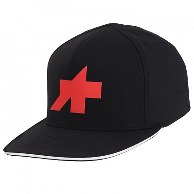 Бейсболка Assos Signature Podium Cap Swiss Fed / Черный