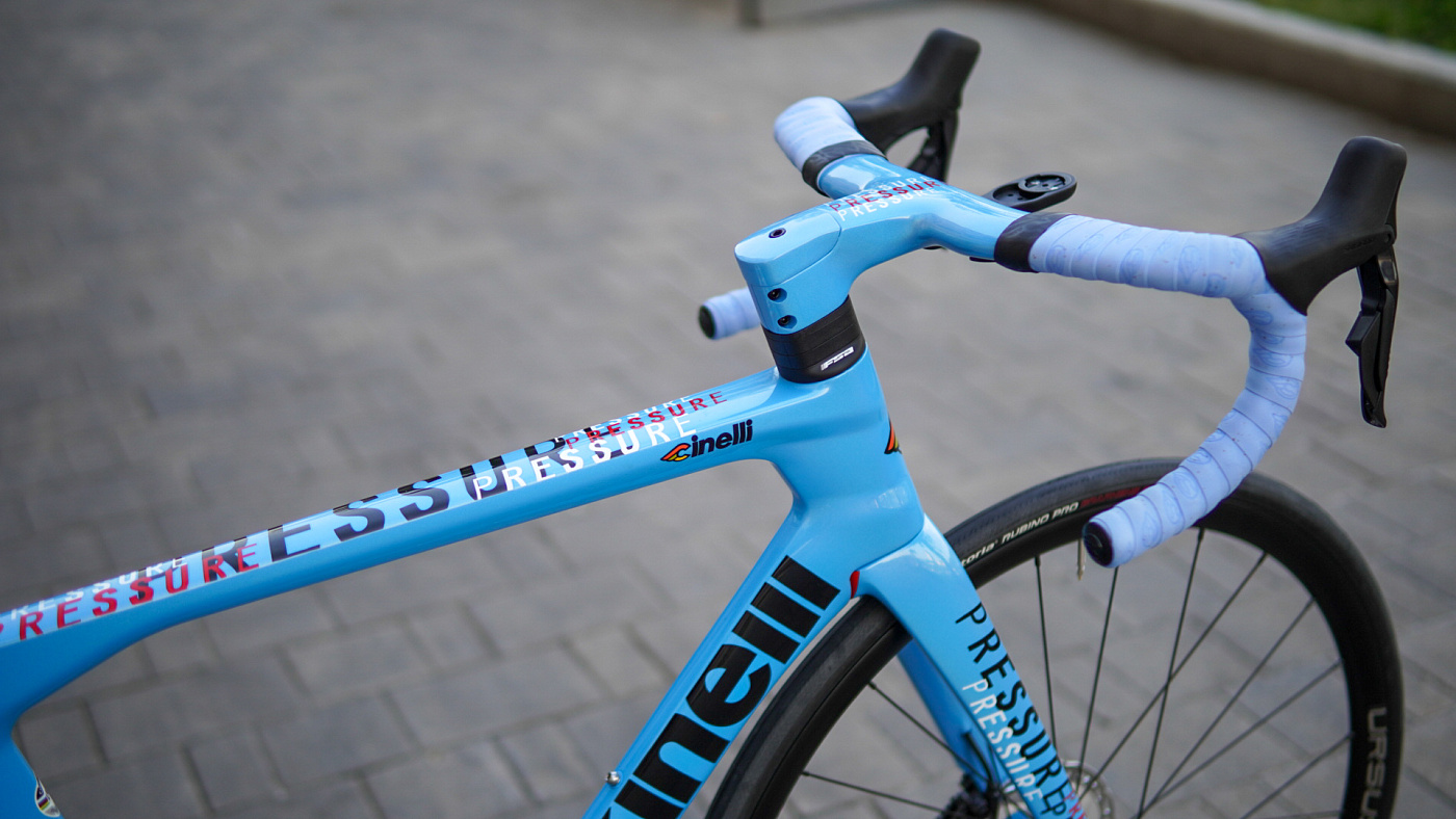Cinelli Pressure Ultegra Di2 V12 / Синий