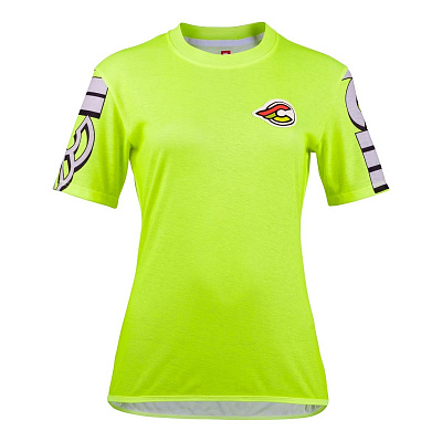 Гравийная/МТБ футболка джерси женская Cinelli Wmn Tech Tee SS / Желтый
