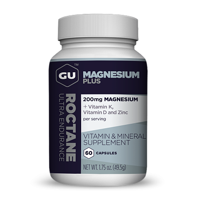 Магний капсулы GU Magnesium Plus 60 шт