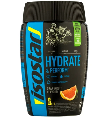 Изотонический напиток Isostar Hydrate & Perform / Грейпфрут 400г