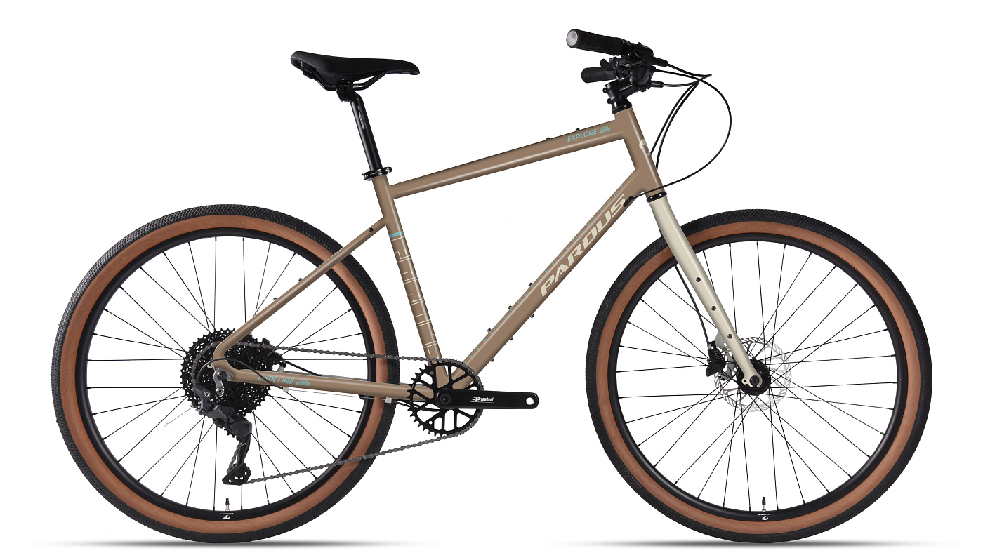 Pardus Explore Sport Urban 27.5" Disc Deore 2023 / Коричневый