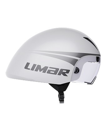 Велосипедный шлем Limar Air King Evo / Белый / Визор Серый