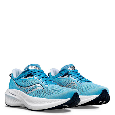 Беговые кроссовки женские Saucony Triumph 21 / Голубой