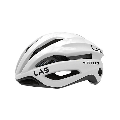 Велосипедный шлем LAS VIRTUS CARBON L-XL, белый, карбон