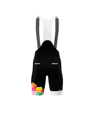 Велошорты Santini Mapei UCI 30 Bib-Shorts / Черный