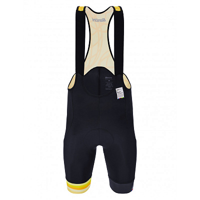 Велошорты Santini Goodwood 1982 - UCI Bib-Shorts / Черный