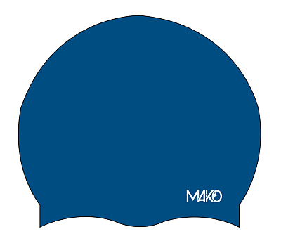 Шапочка для плавания MAKO Signature Blue Cap / Синий