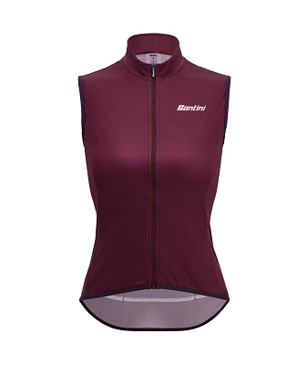 Жилетка женская Santini Nebula Woman's Wind Vest / Бордовый