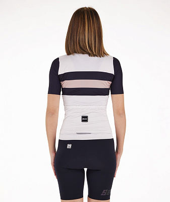 Веломайка женская Santini Eco Sleek Bengal Women's Jersey / Черный
